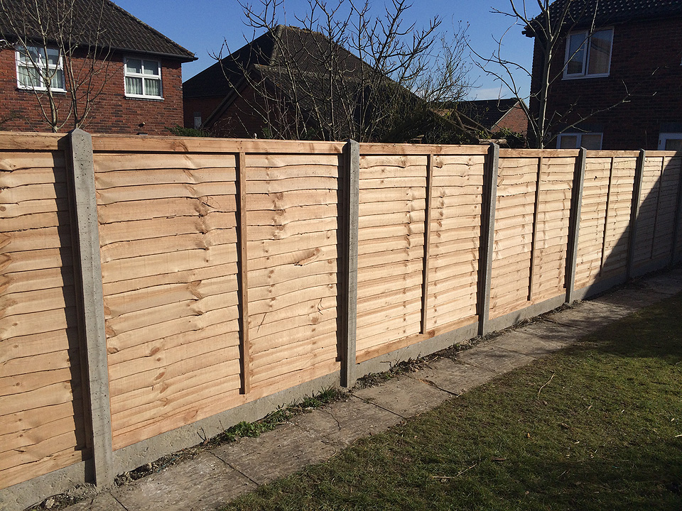 Lap Panels in situ