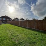 Shefford Garden Fence Installation 4
